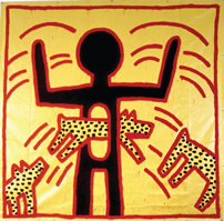 Keith Haring, The Political Line